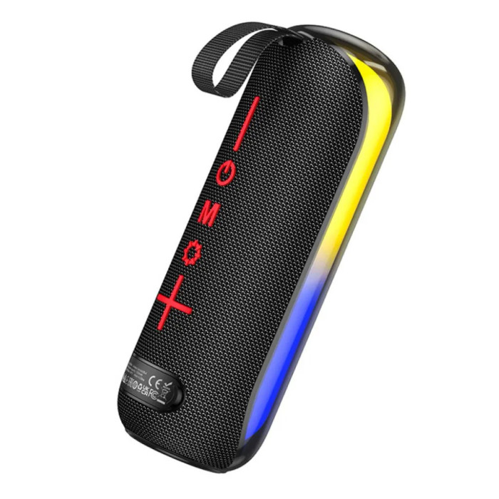 Портативная колонка BOROFONE BR44 BT5.4 TF / USB / AUX / FM / TWS / LED, 10W 2 ч Black