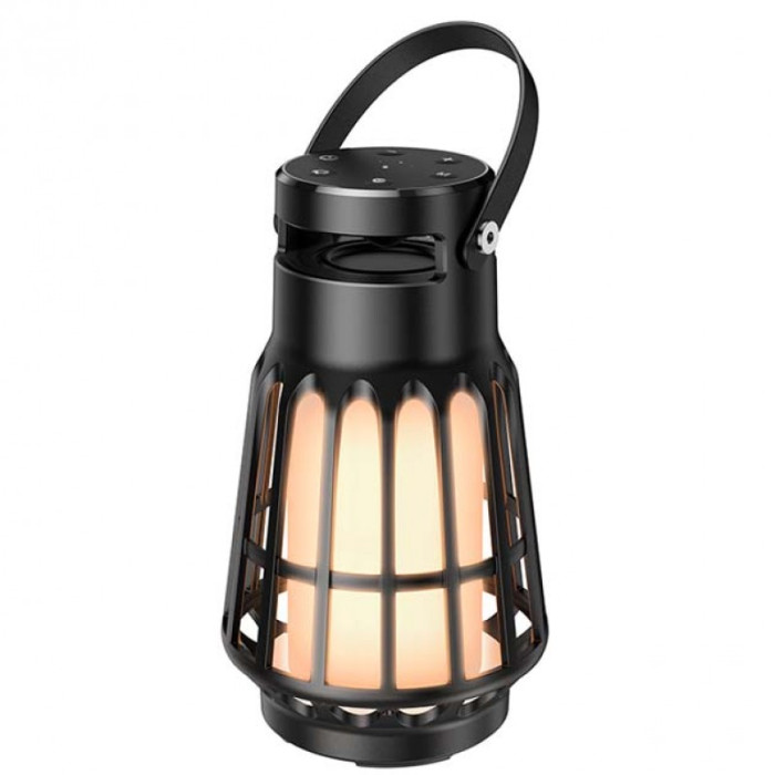 Портативная колонка HOCO BS61 BT5.3, TF / FM / USB / TWS / LED, 10W, 5 ч Black