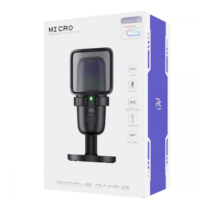 Мікрофон до комп'ютера Proove Gaming Micro Black