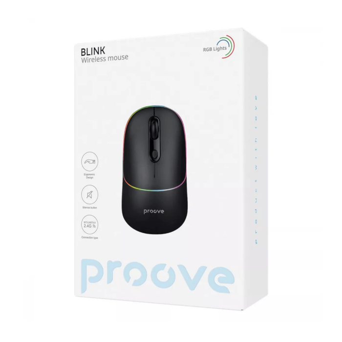 Беспроводная мышь Proove Blink Black