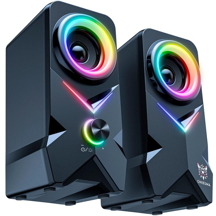 Акустическая система для ПК Onikuma L2 RGB 10W, BT / AUX / USB Black