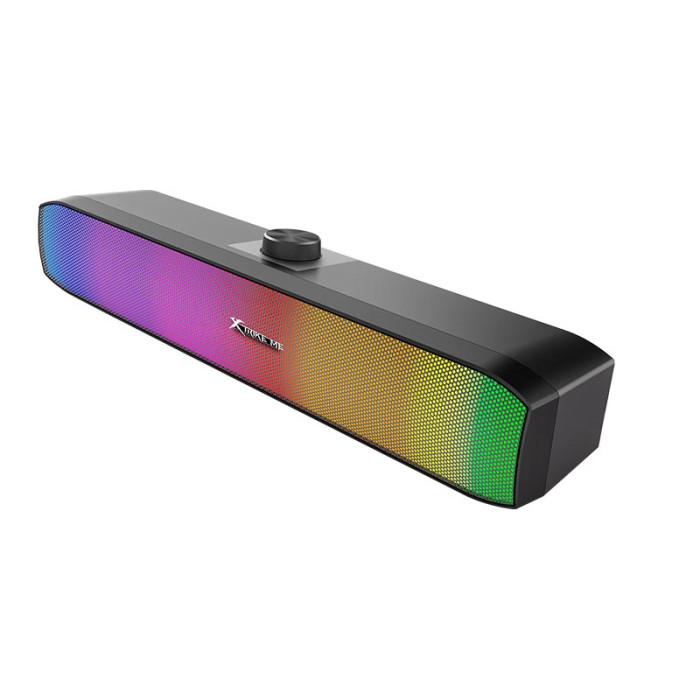 Саундбар для ПК Xtrike Me SK-605 RGB 2х3W / AUX / USB Black