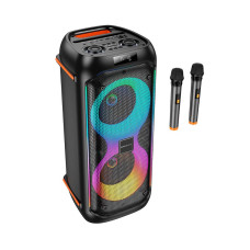Караоке-колонка Borofone BP26 BT5.4 TF / AUX / USB / FM / BT / TWS, 50W, 5 год Black