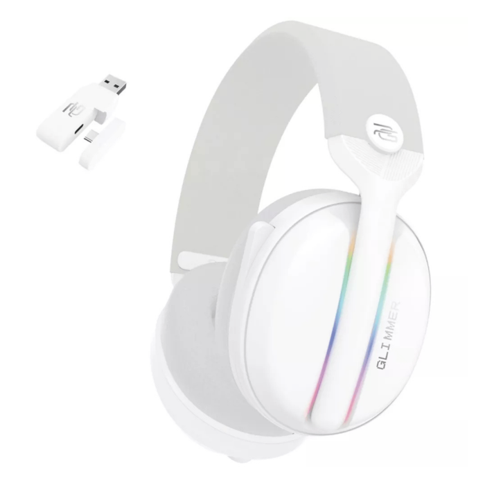 Бездротові ігрові навушники Proove Gaming Glimmer White