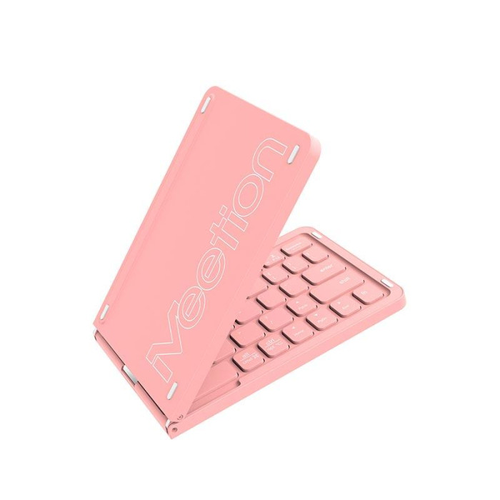 Клавіатура бездротова Meetion MT-BTK001 Pink