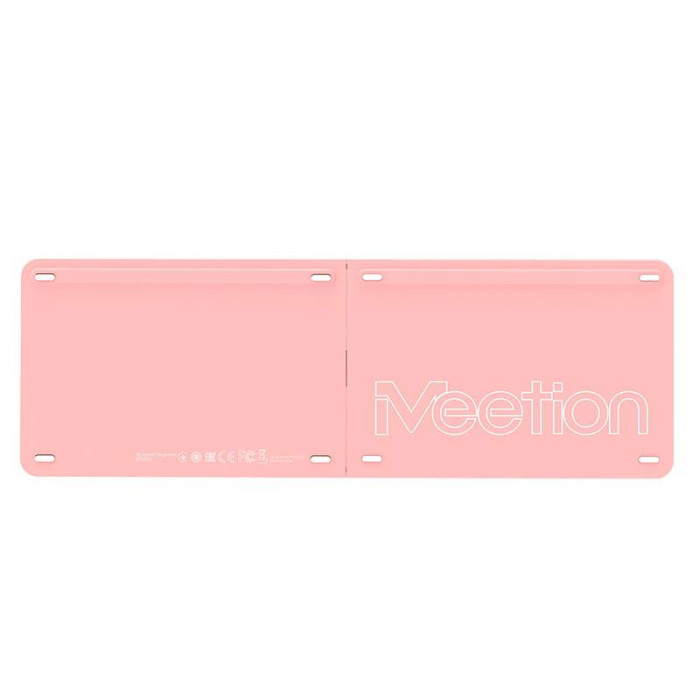 Клавіатура бездротова Meetion MT-BTK001 Pink