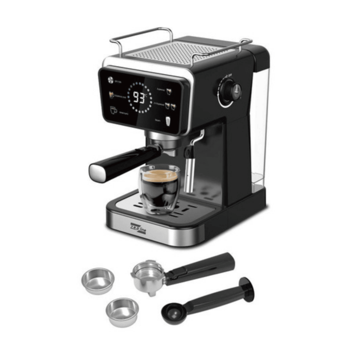 Кавомашина Ріжкова Zepline ZP-6802 3000W 20Bar, Black