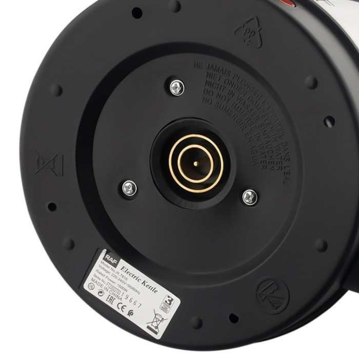 Электрочайник RAF R7816 2 л, 1500W Grey