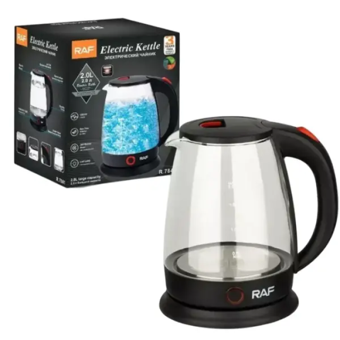 Электрочайник RAF R7841 2.2 л, 1500W Black