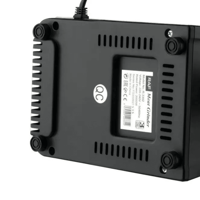 Електрична м’ясорубка RAF R3392 2000W Black