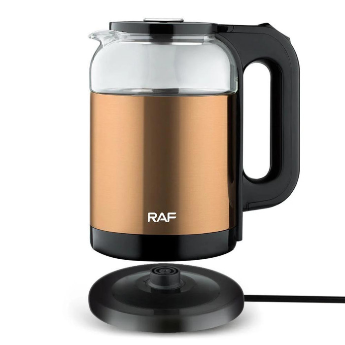 Электрочайник RAF R7832 2 л, 1500W Gold