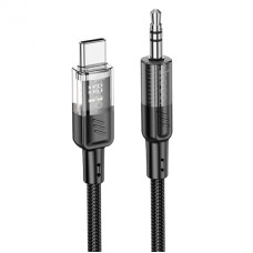 Кабель AUX to Type-C HOCO UPA27 1,2m Black