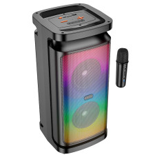 Караоке-колонка Borofone BP25 BT5.4 TF / AUX / USB / FM / BT / TWS, 10Wx2, 4 год Black