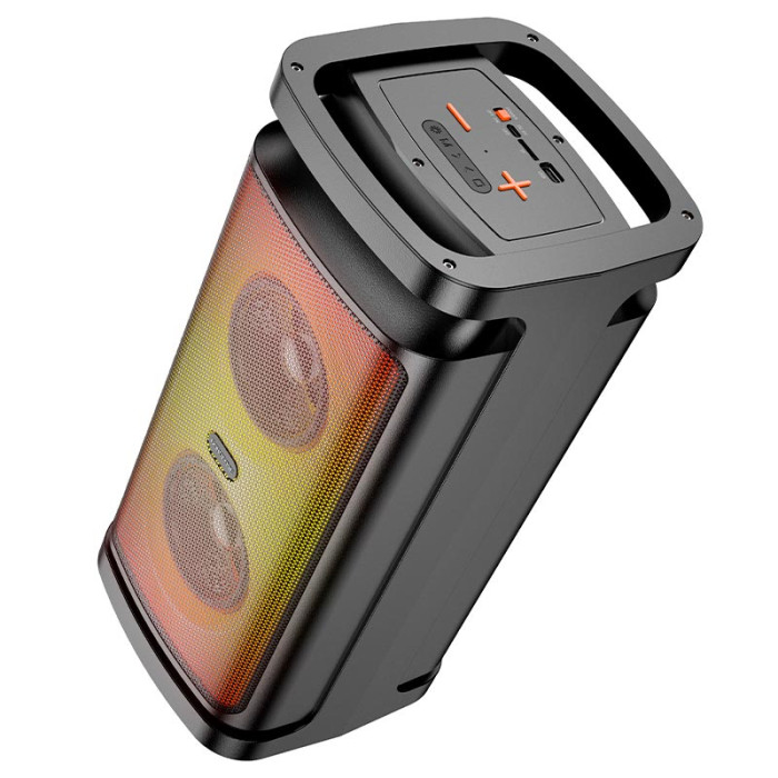 Караоке-колонка Borofone BP25 BT5.4 TF / AUX / USB / FM / BT / TWS, 10Wx2, 4 ч Black