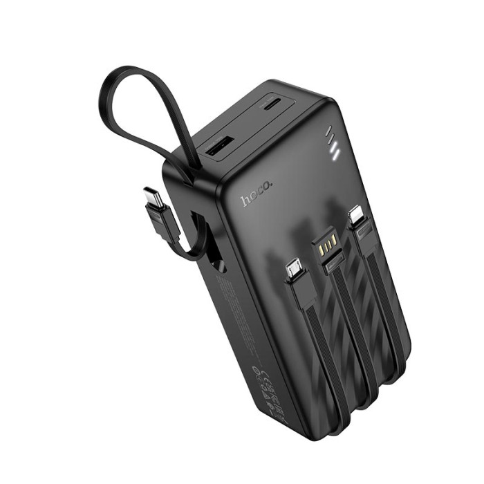 Повербанк Hoco J146B 30000mAh, Type-C / USB, 2A Black