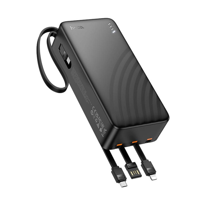 Повербанк Hoco J146B 30000mAh, Type-C / USB, 2A Black