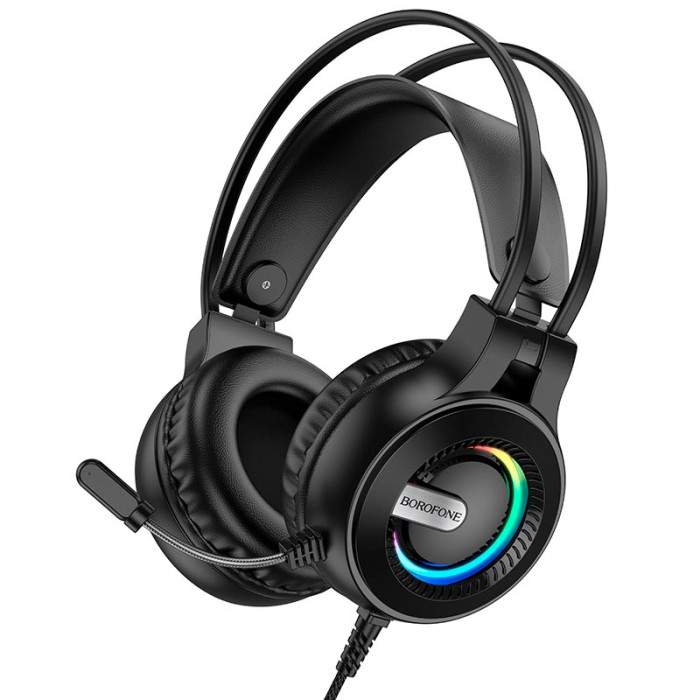 Накладные игровые наушники BOROFONE BO111 Black