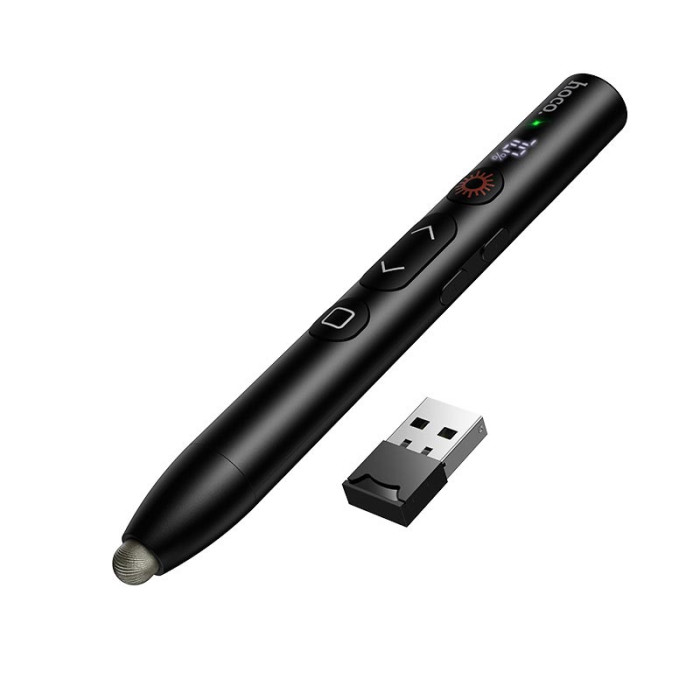 Лазерная указка HOCO GM203 2.4G, 200м Black