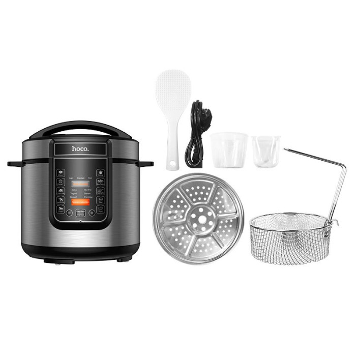 Мультиварка HOCO HJD27A 1000W на 6 л Black
