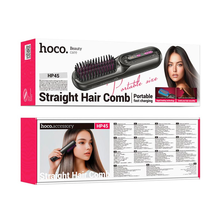 Выпрямитель волос HOCO HP45 Grey