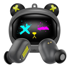 Вакуумні навушники TWS Onikuma T20 Black