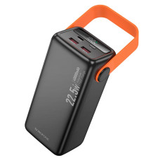 Повербанк Borofone BJ66A 40000mAh, Type-C / 2 х USB / 22.5W, Black