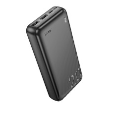 Повербанк HOCO J123A 20000mAh, Type-C / 2 х USB / 2A, Black