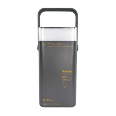 Повербанк Remax RPP-596 40000mAh, 2 х Type-C / 2 х USB / 22.5W / 5A, Grey