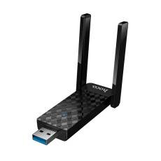 Адаптер WiFi Hoco HI34 / WiFi6 / 2.4G / 5G / 600Мбит/с, Black