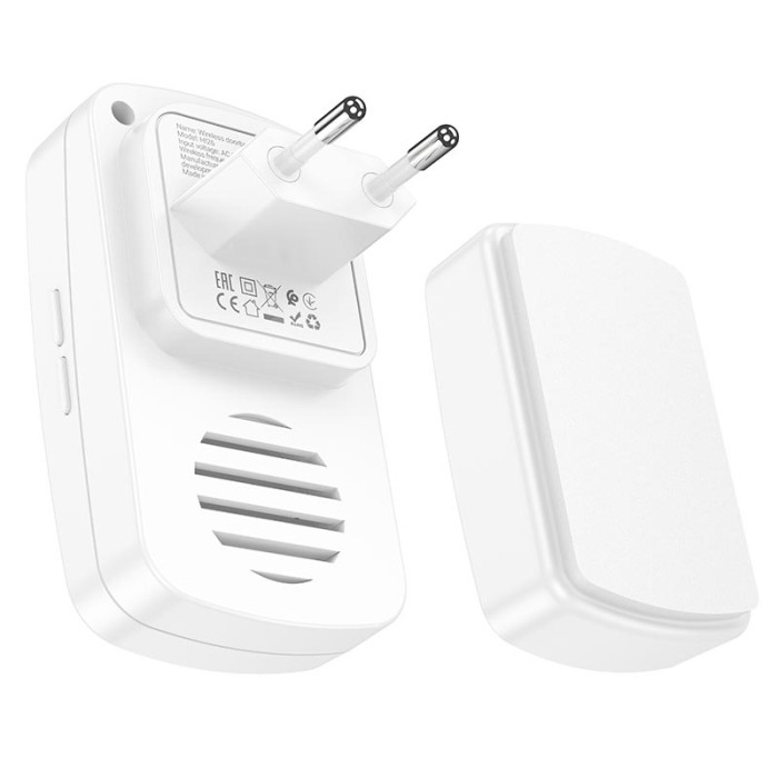 Звонок дверной HOCO HI26 White