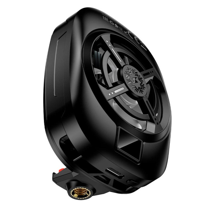 Куллер для телефону HOCO GM76 6.1–7", RGB, Black