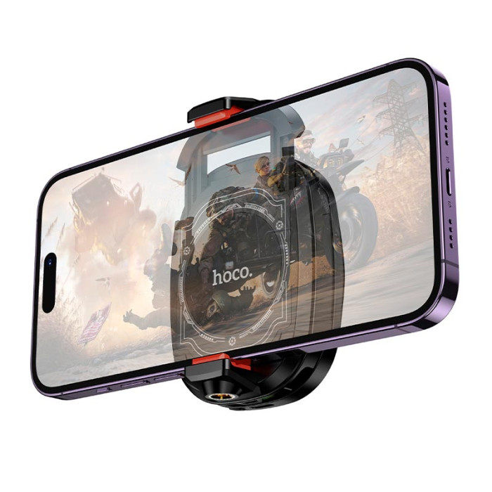 Куллер для телефону HOCO GM76 6.1–7", RGB, Black