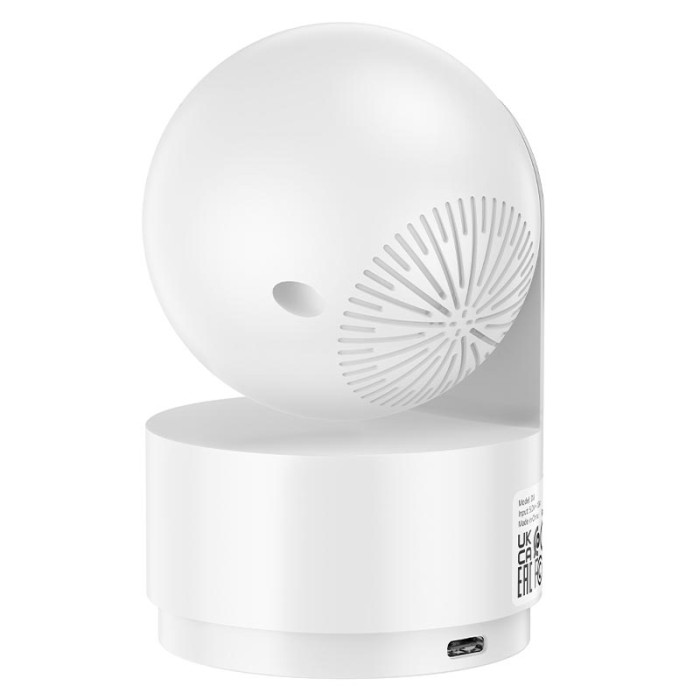 Камера відеоспостереження HOCO D8 Wi-Fi / BT / 2.4G / 3MP, White