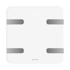 Смарт-ваги підлогові на 180 кг Proove Numbers White
