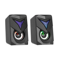 Акустична система для ПК XTRIKE ME SK-405 RGB 2х3W, AUX / USB Black