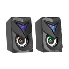 Акустична система для ПК XTRIKE ME SK-405 RGB 2х3W, AUX / USB Black
