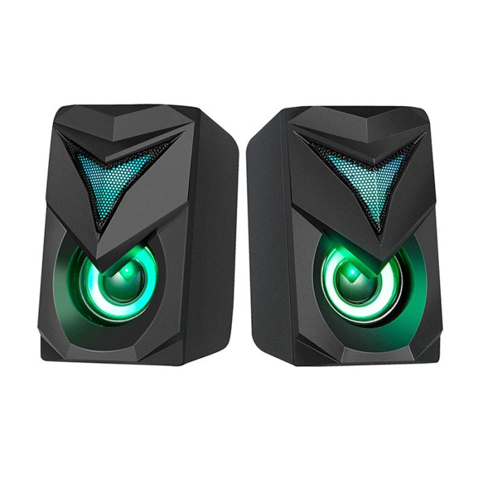 Акустична система для ПК XTRIKE ME SK-405 RGB 2х3W, AUX / USB Black