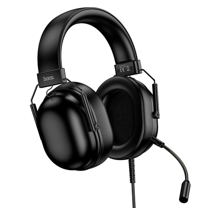 Накладні ігрові навушники HOCO W113 Black