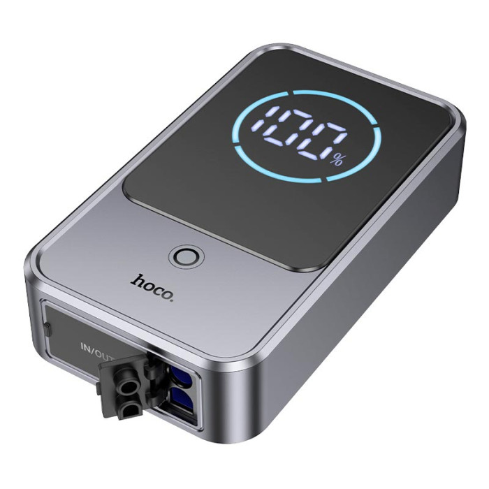 Пусковий пристрій HOCO QS7 10000mAh, 800A Grey