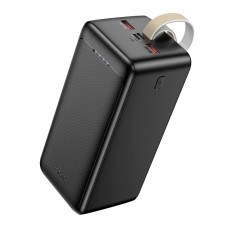 Повербанк Hoco J111D 50000mAh, Type-C / Micro USB / 2 х USB / 30W / 3A, Black