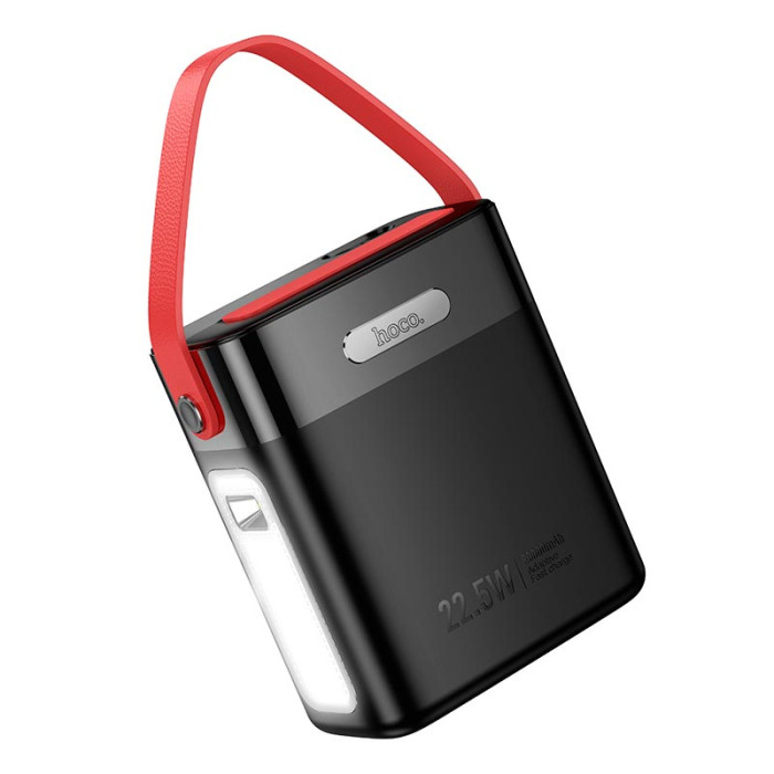 Повербанк Hoco J143 80000mAh, 2 х Type-C / 3 х USB / 22.5W / 3A, Black