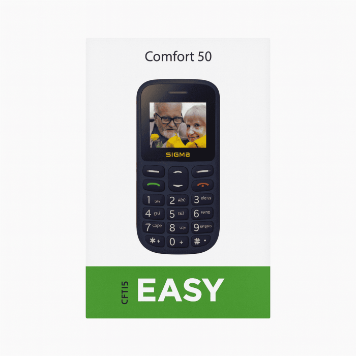 Мобильный телефон Sigma mobile Comfort 50 EASY Black