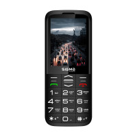 Мобільний телефон Sigma mobile Comfort 50 GRACE Black