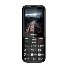 Мобільний телефон Sigma mobile Comfort 50 GRACE Black