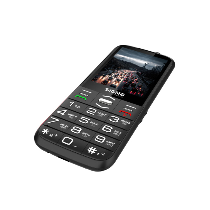 Мобільний телефон Sigma mobile Comfort 50 GRACE Black