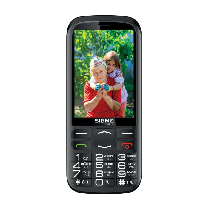 Мобільний телефон Sigma mobile Comfort 50 OPTIMA Black
