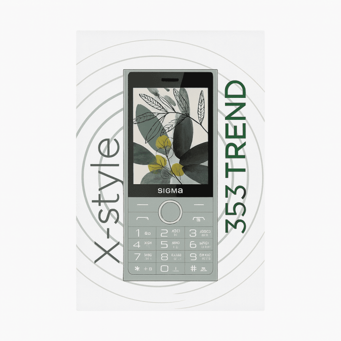 Мобильный телефон Sigma mobile X-style 353 Trend Black