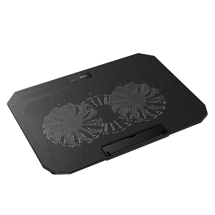 Подставка под ноутбук HOCO GA4 12-17", RGB, Black