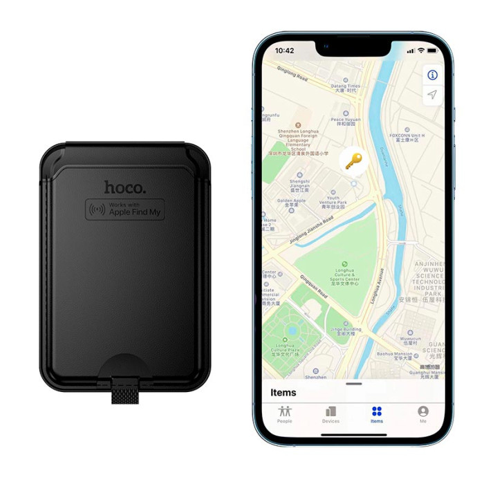 Поисковый трекер HOCO E91I IOS Black