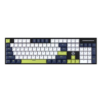 Ігрова клавіатура дротова Fantech ATOM104S MK878S Mori Blue Switch Blue